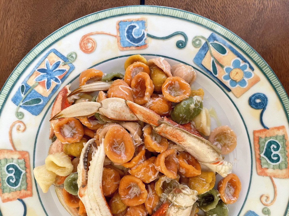 DItalianGuy's tweet photo. Un tutt’uno di gusti, orecchiette e granchio!
#italianpasta #italianfood #pasta
#asaro https://t.co/Y6BzELHHah