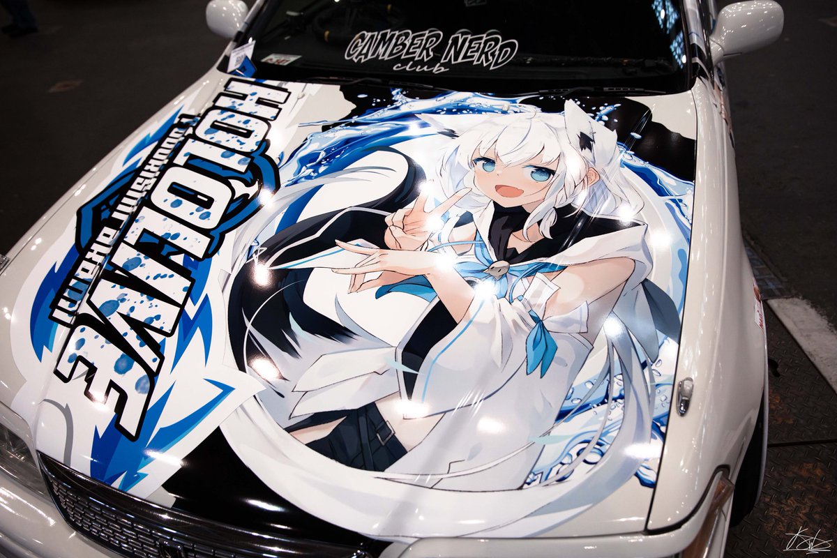 がたふぇすオンライン #痛車天国 トヨタ マークII JZX100 ホロライブ