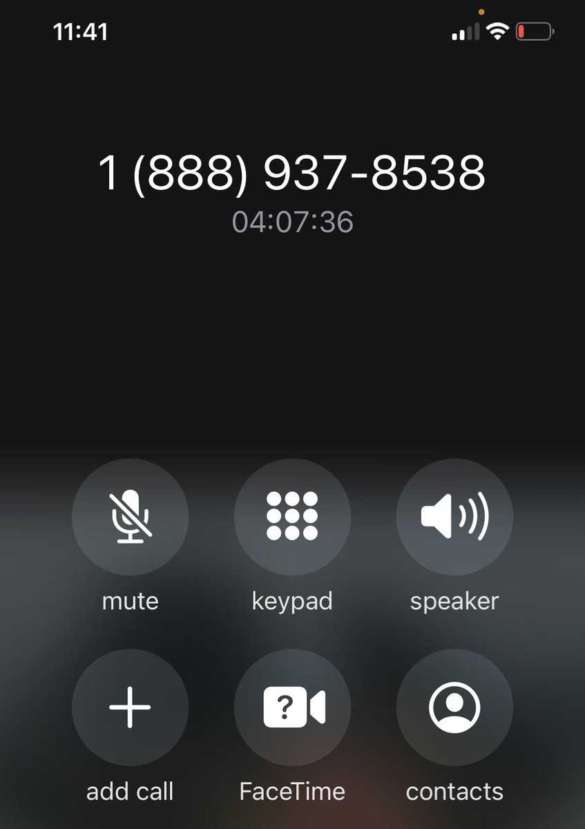 MrMikeHa's tweet photo. Been on hold over 4 hours waiting for @WestJet. Call back feature says they will call me on Nov 16? I’ll just wait a bit longer I guess? https://t.co/tljmK8kwa2