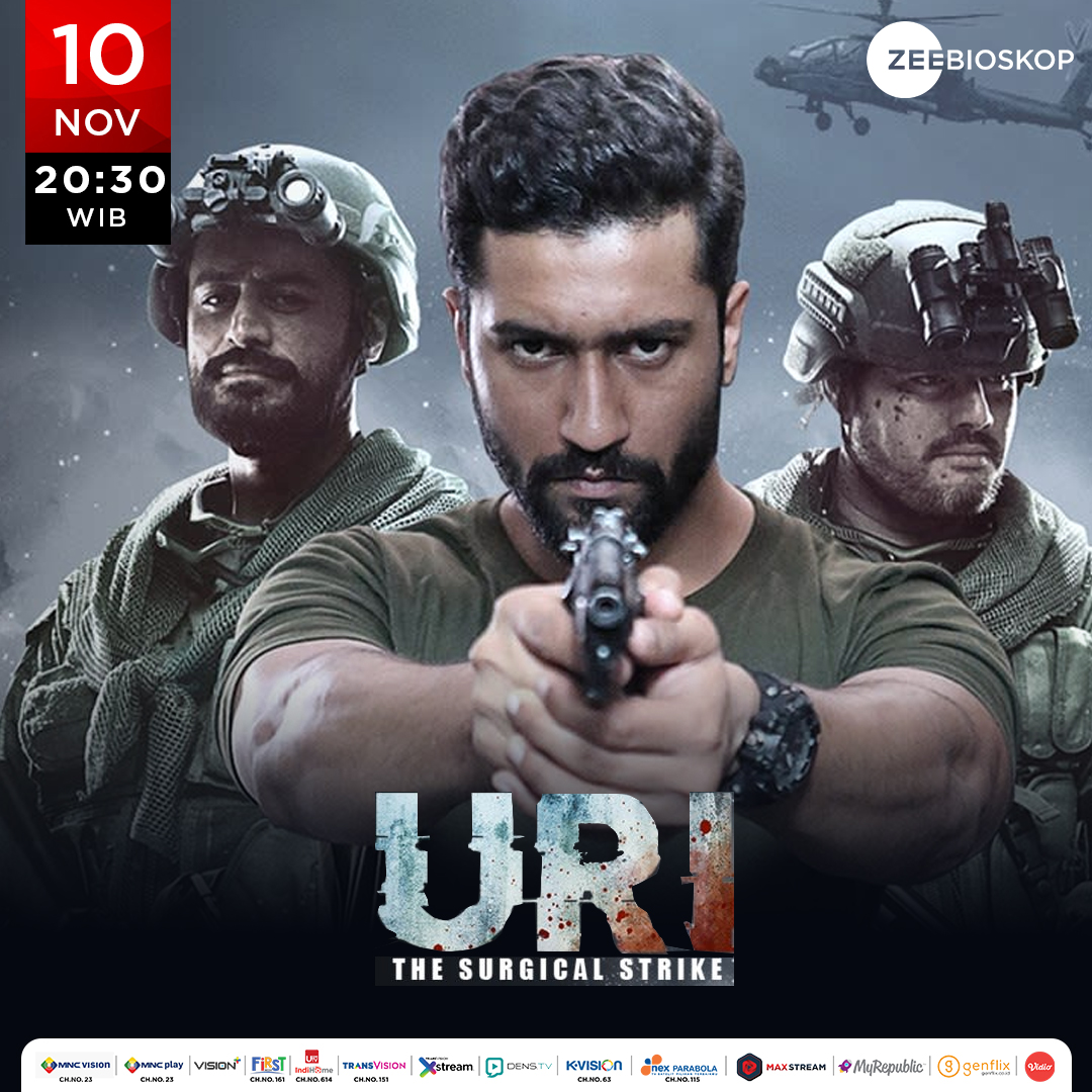 zbioskop's tweet photo. Bollywood Blockbuter setiap malam pukul 20:30 WIB hanya di Zee Bioskop, Bollywood Banget!
10 Nov - URI
 11 Nov - No Entry
12 Nov - Pad Man
13 Nov - Saand Ki Aankh https://t.co/38gvjbu1uf