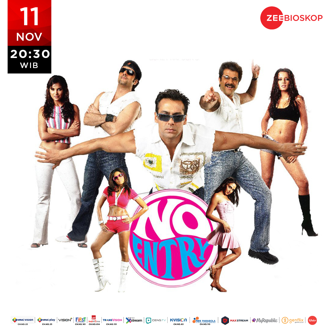 zbioskop's tweet photo. Bollywood Blockbuter setiap malam pukul 20:30 WIB hanya di Zee Bioskop, Bollywood Banget!
10 Nov - URI
 11 Nov - No Entry
12 Nov - Pad Man
13 Nov - Saand Ki Aankh https://t.co/38gvjbu1uf