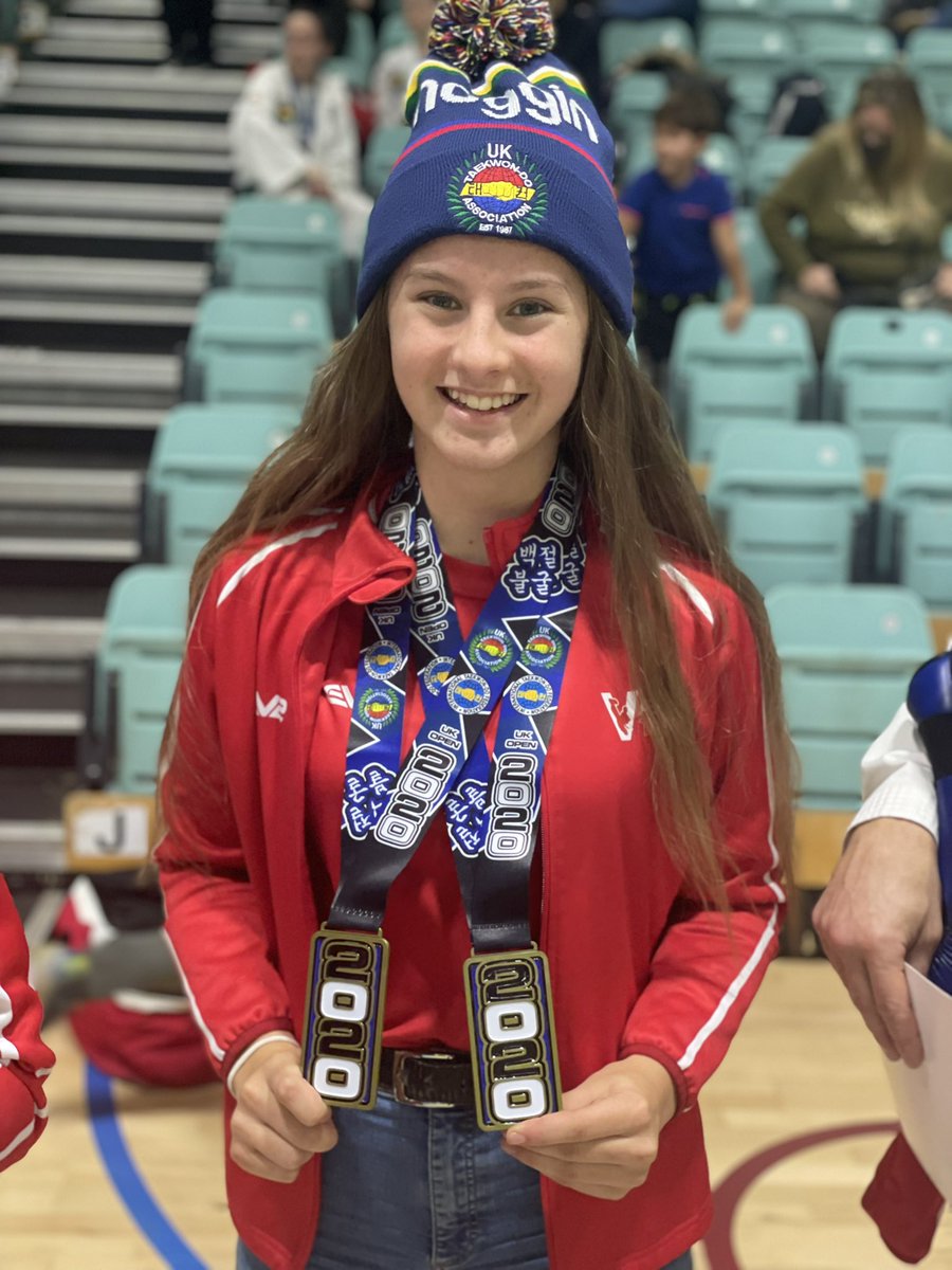 ValeTKD1's tweet photo. Well done to @KAs_Wantage @KingAlfredsPE students Natasha Turner &amp; Edward James for their double medals from the UK Taekwondo Championships last weekend. 👊🏼 https://t.co/yGdZ7Qlgep