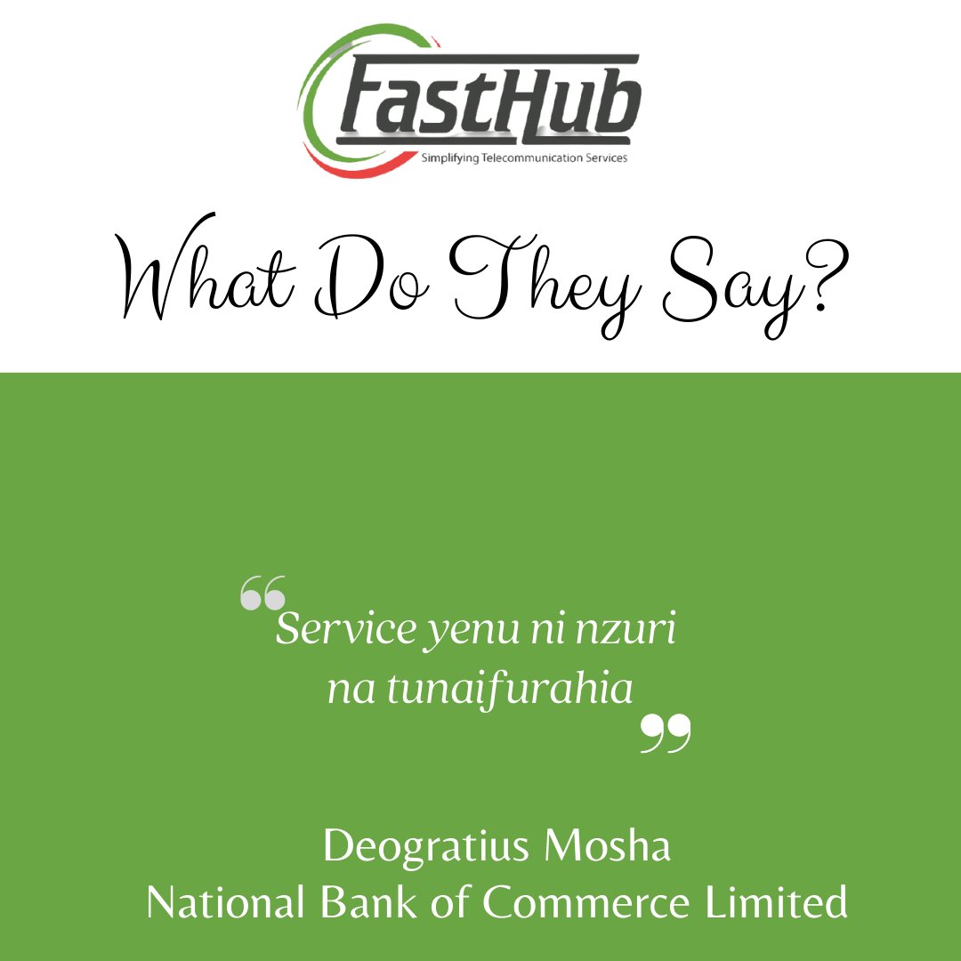 fasthubtz's tweet photo. We are FastHub 😎#fasthuber #customertestimonial #customerexcellence https://t.co/38Q07Wn9eN