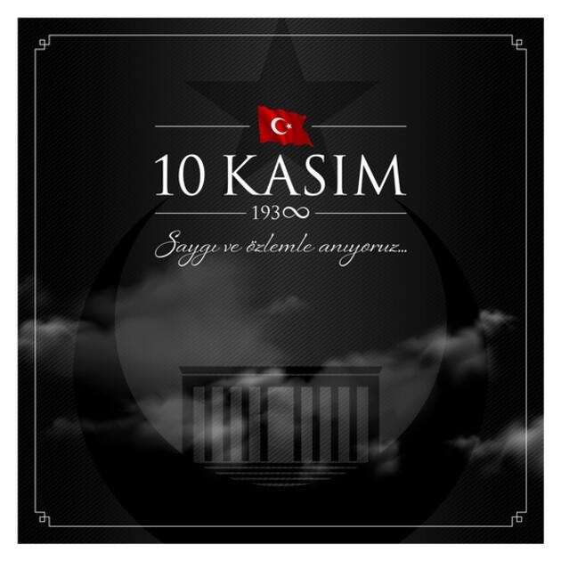 Gazi Mustafa Kemal Atatürk'ü Saygı, rahmet ve minnetle anıyoruz.#10Kasim