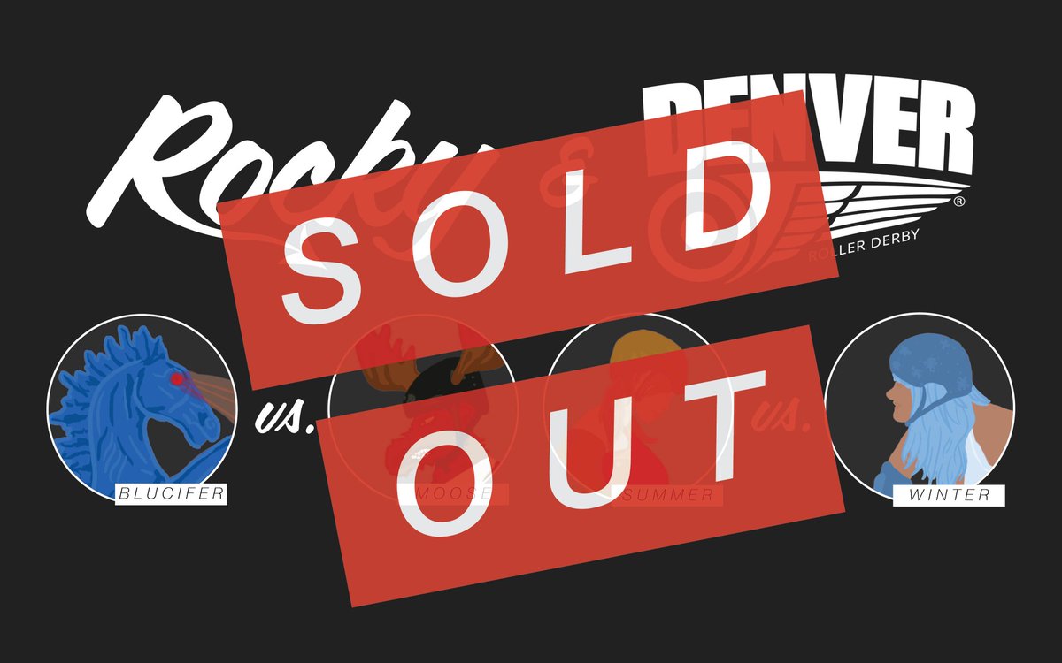 DNVRRollerDerby's tweet photo. And just like that, we did it again. Sold out folx, catch us on the WFTDA Twitch Live Stream πβπ
#DRD #DRDMVP #rollerderby #DEN #CO #selloutDerby #bringingbackderby #longhaul #derbyisntdead #derbytwitter https://t.co/Fq0UcahYcG