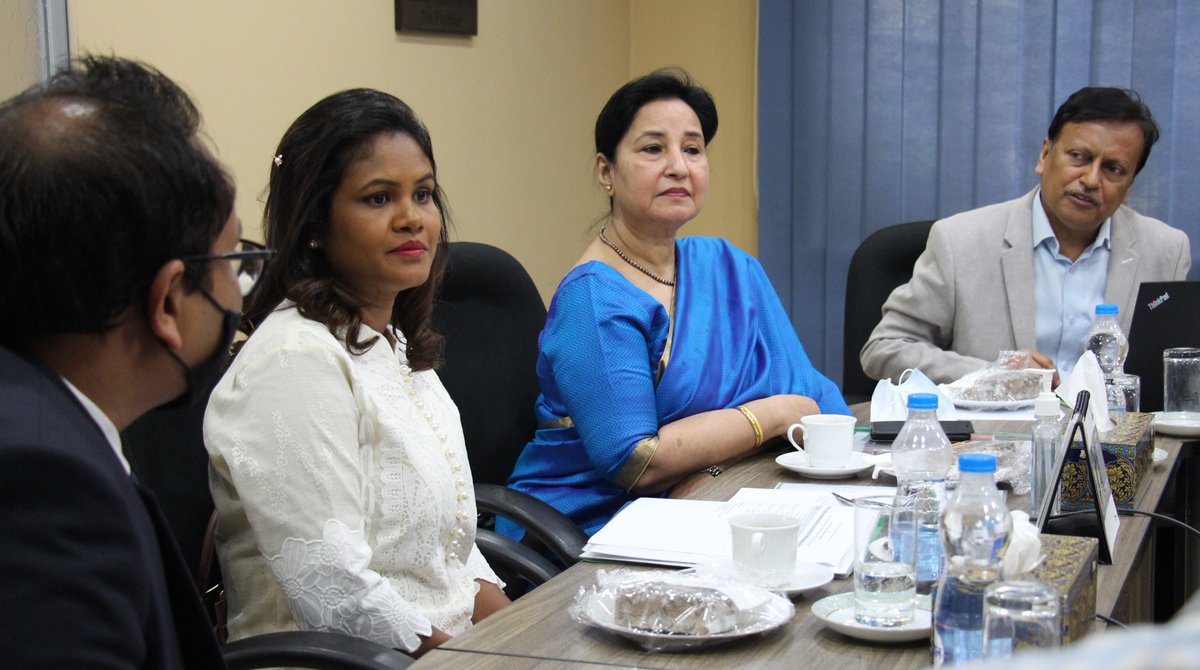 The High Commissioner of the Republic of Maldives to Bangladesh, Her Excellency Ms. Shiruzimath Sameer paid a courtesy visit to UCEP Bangladesh.

ucepbd.org/2021/11/10/hig…