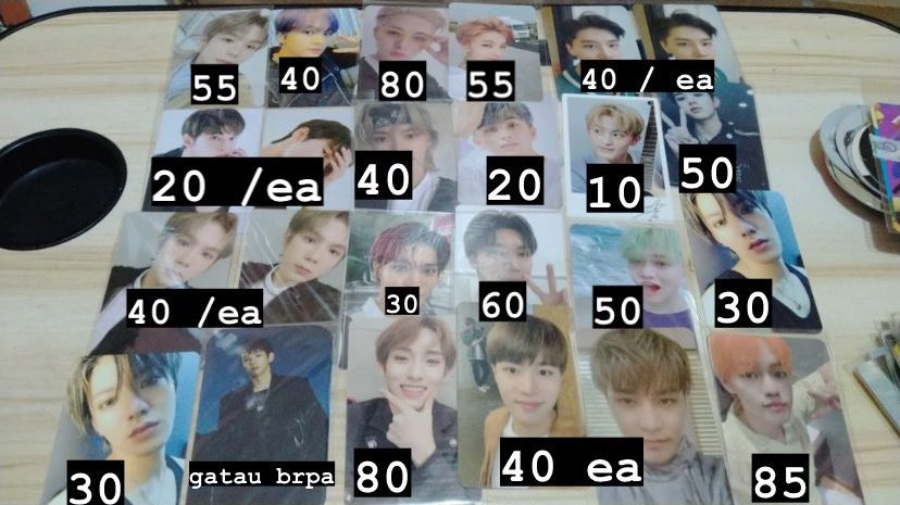 fvanillatt3's tweet photo. want to sell | WTS 🧚🏻‍♀️

all pc yang ada di gambar , yang mau dm aja ya , pricenya yang tertera di gambar yaw!🤍
•dom jkt 
•shopee 
•ready ina 

t. photocard nct nct 127 nct dream wayv https://t.co/BTG8FHQkCD