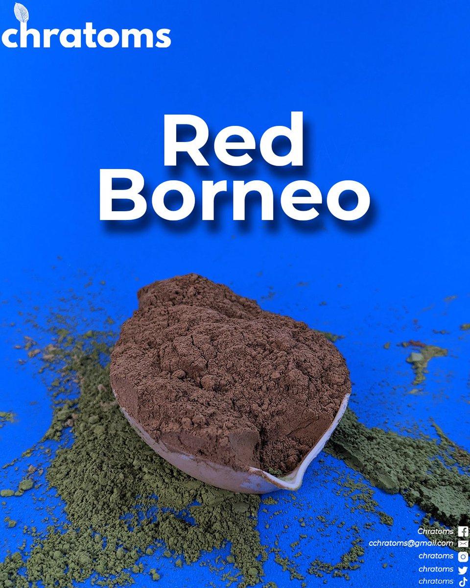 chratoms's tweet photo. Red Borneo has become very popular due to its reported potency and the impact of its alkaloid profile. Reviewers often refer to this strain as one of the strongest and most unique Kratom options available, so it is no wonder that it is offered by a wide variety of online retailer https://t.co/1cD0XbInah