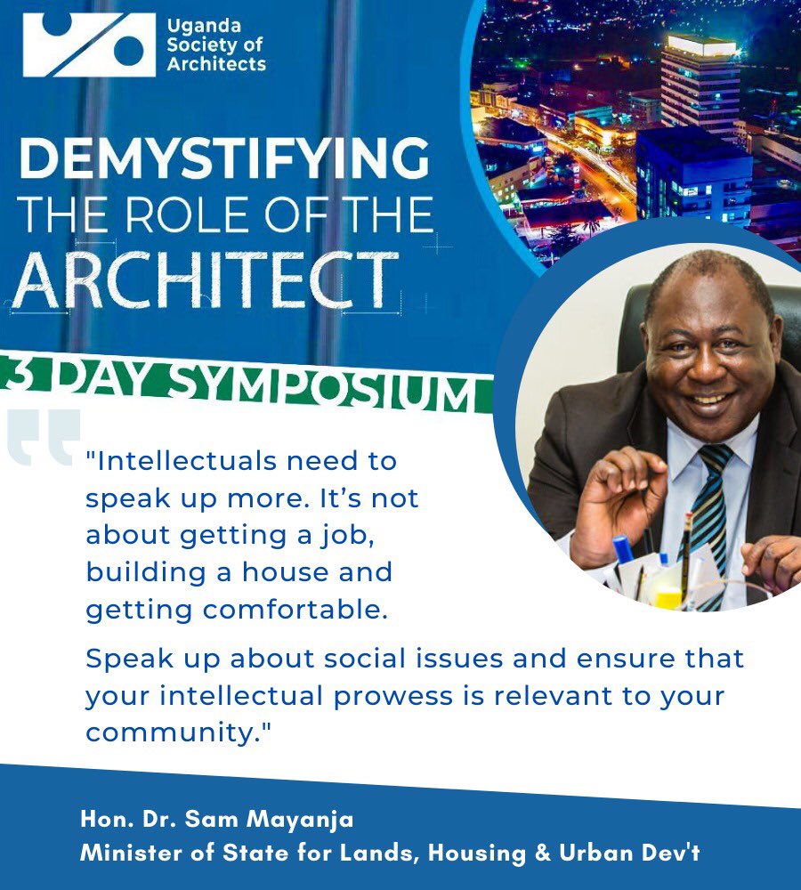 UgArchSociety's tweet photo. Here are some highlights from Day 1 of the 2021-USA Symposium. Don’t miss out on more informative discussions during today’s (Day 2) session of the symposium @UNABCEC_UG @ARBUganda @JacintaKabs @architectandre @nyolette @UIA_Architects https://t.co/y91xvZ0iwM