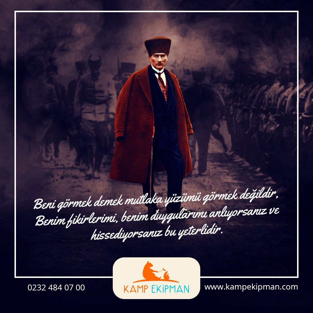 kampekipmancom's tweet photo. Cumhuriyetimizin kurucusu Ulu Önder Mustafa Kemal Atatürk'ü aramızdan ayrılışının 83'üncü yılında minnet ve saygıyla anıyoruz.

#10kasim https://t.co/DzRlb4vW7F