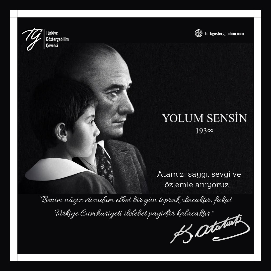 Saygı, sevgi ve özlemle… 🖤 #10Kasım