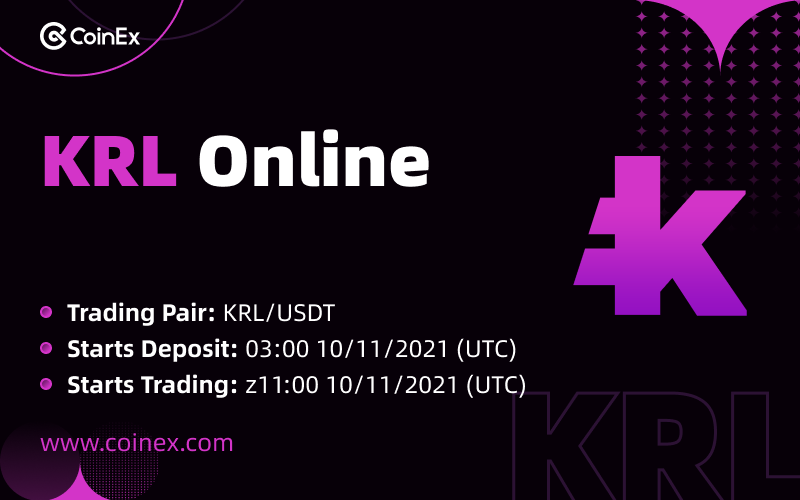coinexcom's tweet photo. 🚀 New Listing

CoinEx Lists $KRL on Nov 10

@kryll_io is the ultimate platform for cryptocurrency traders who are looking to use the most advanced trading tools and strategies.

Learn more 👉 https://t.co/OJlFjjbd1I

#CoinEx #CryptoTrading https://t.co/Va0p8Raqva