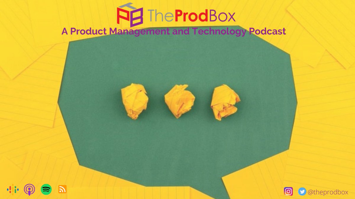 HAPPY FRIDAY! I really do believe in the power of communication and that’s exactly why I wanted to launch a podcast talking all things #productmanagement! Don't hesitate to reach out if you'd like to get involved!
-
-
PC: bit.ly/theprodbox
-
#productowner #productmanager