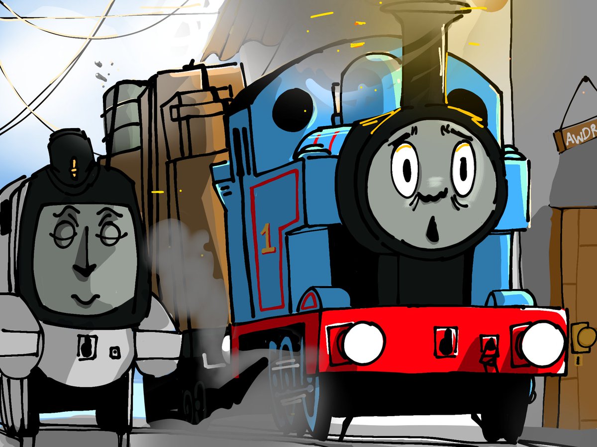 beetwoboogal00's tweet photo. holy shit the fucker is on fire

another scene from hero of the rails!! this time of the race between thom and spencer! https://t.co/yMa8kvs8lU