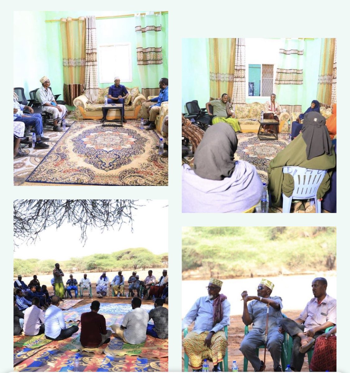 duranfarah's tweet photo. A four days trip that I visited #Mudug region, particularly #Galdogob district, we were able to meet with community members, launched projects that we have already laid down. Our mission is based on consultations, togetherness  and collaborations. https://t.co/Dh23v7q0tO