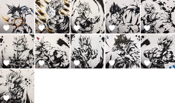 サイヤ人ばっかだな
たまには違うの描こうかな 