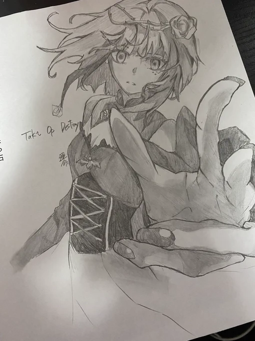 最近はアナログで落書きするのにはまってます。
#イラスト好きな人と繋がりたい 
#絵描きさんと繋がりたい 