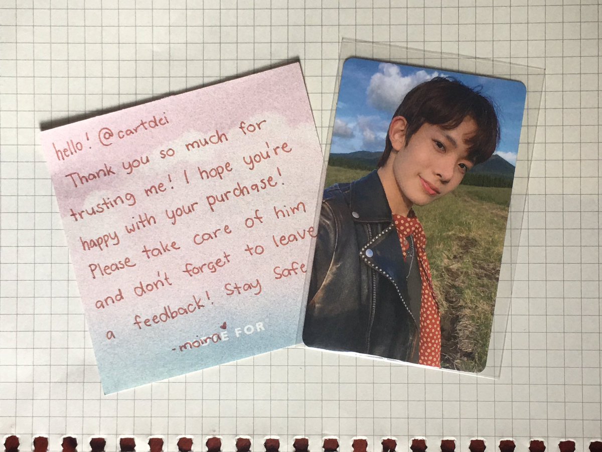 RlKIPAY's tweet photo. #deilymails
— ꒰ last uwi na ni hee bdo era ꒱
thank you so much po @moira_cart for the secured and cute packaging! hee arrived safely ^-^ stay safe po always! 《#moira_feedbacks》 https://t.co/Z3ad8q2ZEG