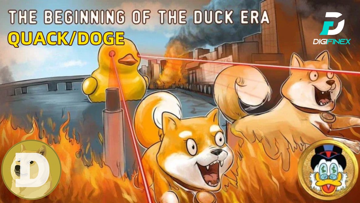 DigiFinex's tweet photo. $QUACK officially launching on Digifinex Global.
Come Trade Right Now. 
$QUACK's price was already +75% since launching.
Buckle up for a 1000% ROI.
Tag and retweet to let your friends know about this. 

#bitcoin #SHIB #doge #QUACK #ELON #definews https://t.co/sDjley8hNz