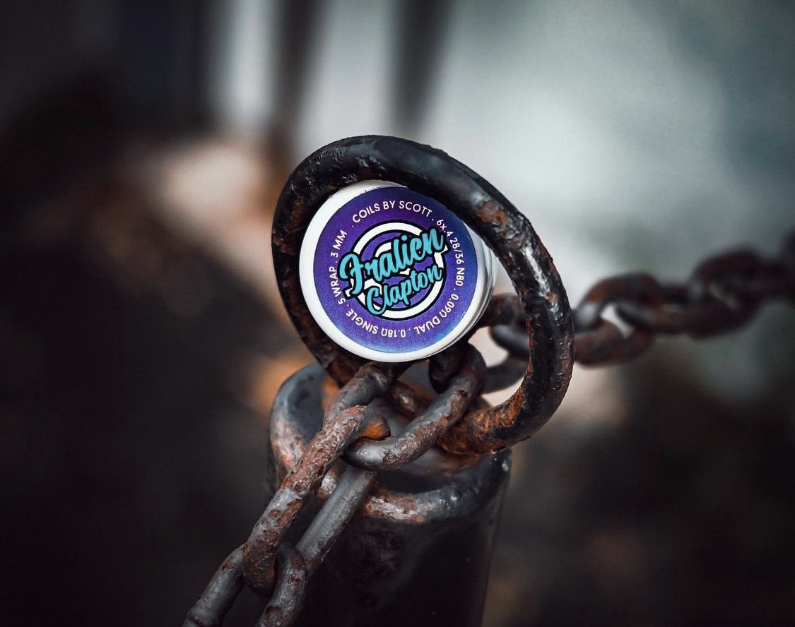*FRALIEN CLAPTONS*
Flavour unchained
coilsbyscott.co.uk

#vapeshop #vapefam #vapeon #vapelove #vapedaily #vapecommunity #vapelife #vapelyfe #vapefamily #vapelifestyle #vapers #vapenation #vapesociety #vapor #vapepics #vapeworld #vaper #vapetricks #vaping #vapestore #subohm