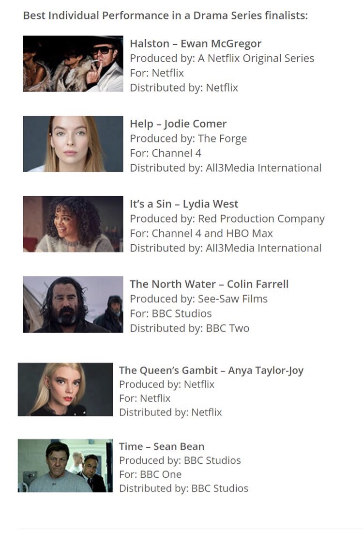 Colin is nominated for "Best Individual Performance in a Drama Series" for C21 Drama Awards as Henry Drax in "The North Water"
The winners will be announced at the International Drama Awards Ceremony between 6pm and 7pm on December 2 as part of Content London 2021
#ColinFarrell