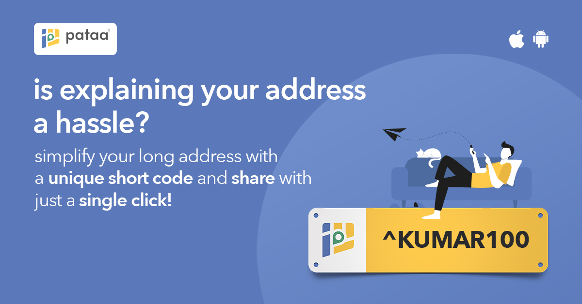 PataaApp's tweet photo. No longer do you need to stress over-explaining your address to your visitors. Simply create your pataa once and share it with ease.
#Pataa #locations #maps #makeinindia #YehRahaApnaPataa #AddressingRevolution #KaroPataa #Startups #Navigation #PataaApp #technology #addressapp https://t.co/D1ptJRlUQg