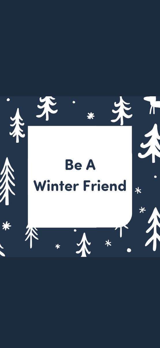 BeAWinterFriend tweet picture