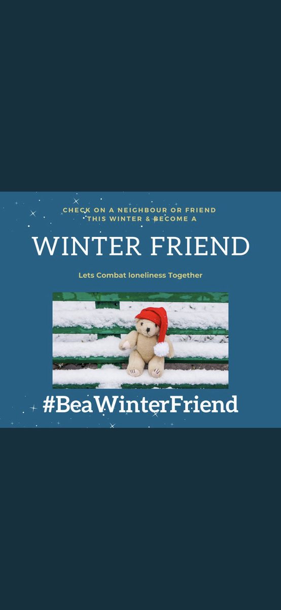 The dark nights are here and another tough Winter is just around the corner… Who’s ready to be a  #BeaWinterFriend again? 😀 Everyone was amazing in supporting <a href="/WeAreLSCFT/">Lancashire & South Cumbria NHS Foundation Trust</a>’s partnership initiative. Let’s continue to combat loneliness and isolation together this winter…