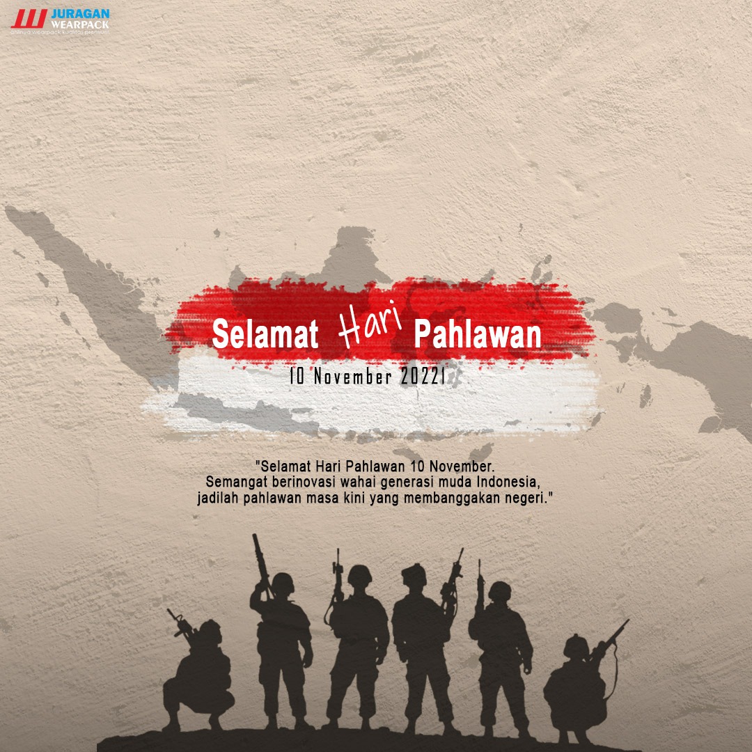 JWearpack's tweet photo. Selamat hari pahlawan 
10 November 2021

#10november https://t.co/WxfWtq4kJ5