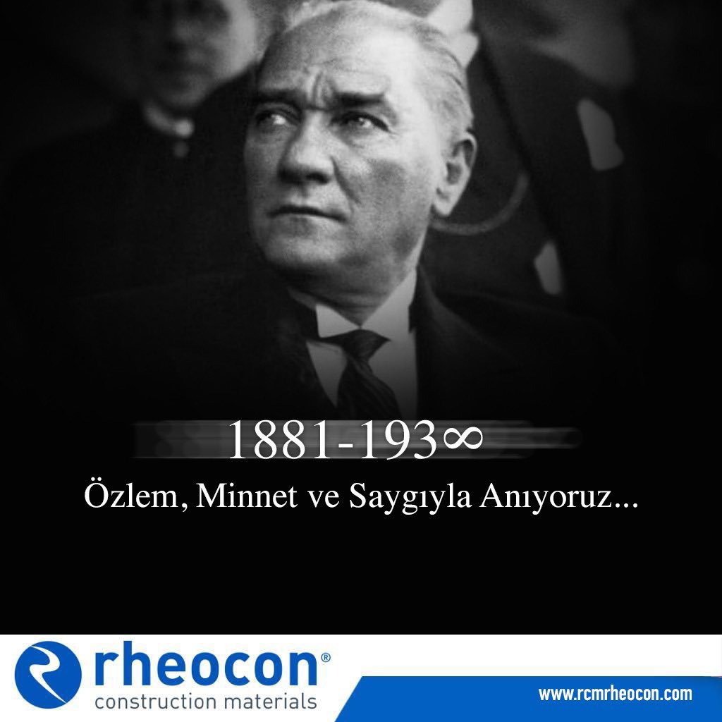 rheocon's tweet photo. #10kasım https://t.co/sO8oskfJKY