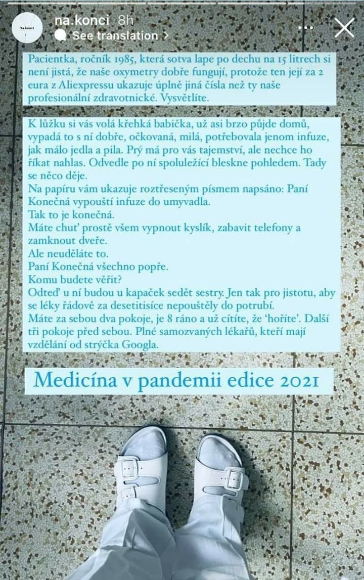spekhorstova's tweet photo. Příhody našich zdravotníků. Z fb. #vlnaD 
cc @Bazilis @Simmar_cz @libtardzeu @eicul @VojtechGibis https://t.co/LSPMExwtdy