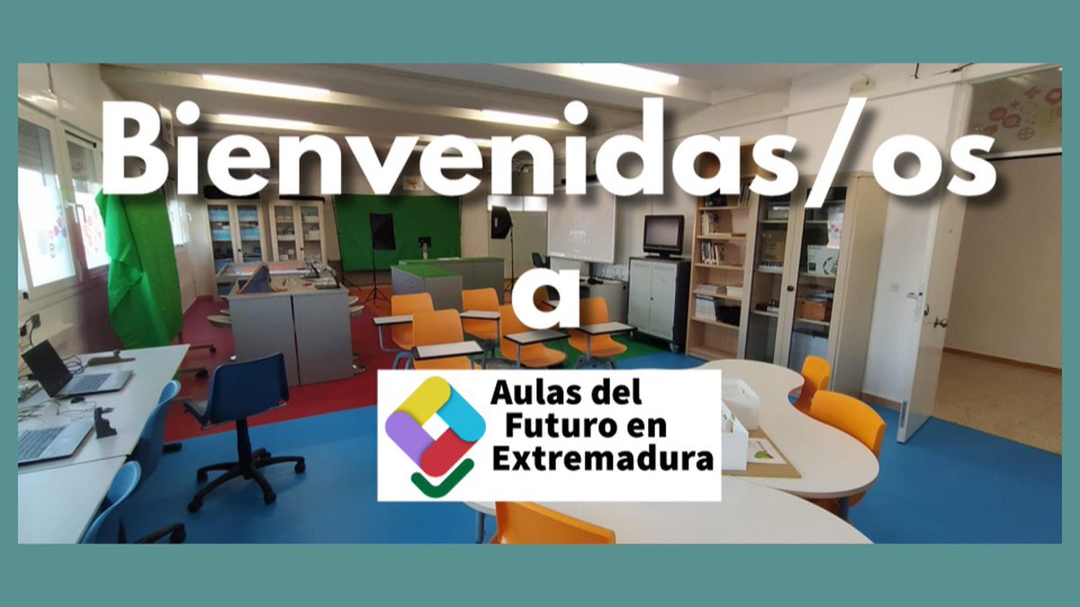 Inaugurado el Programa Aulas del Futuro en Extremadura con la presencia de <a href="/juanpablovenero/">juan pablo venero </a>.
42 centros participan en esta 1ª edición que dinamizará la transformación de los espacios educativos en nuestra región.
🤖aulasdelfuturo.educarex.es
 #AdFE #AdF <a href="/educaINTEF/">Educación INTEF</a> <a href="/fcl_euschoolnet/">Future Classroom Lab by European Schoolnet</a>