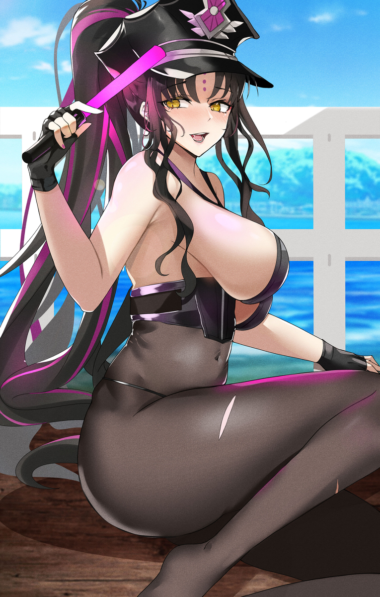 AtoposMusic's tweet photo. 泳装杀生院 #FGO #Fate/GrandOrder #巨乳 #殺生院キアラ(水着) #殺生院キアラ #横乳 #黒スト https://t.co/K7WSJjdXMm https://t.co/eQ5QwQ5XjK