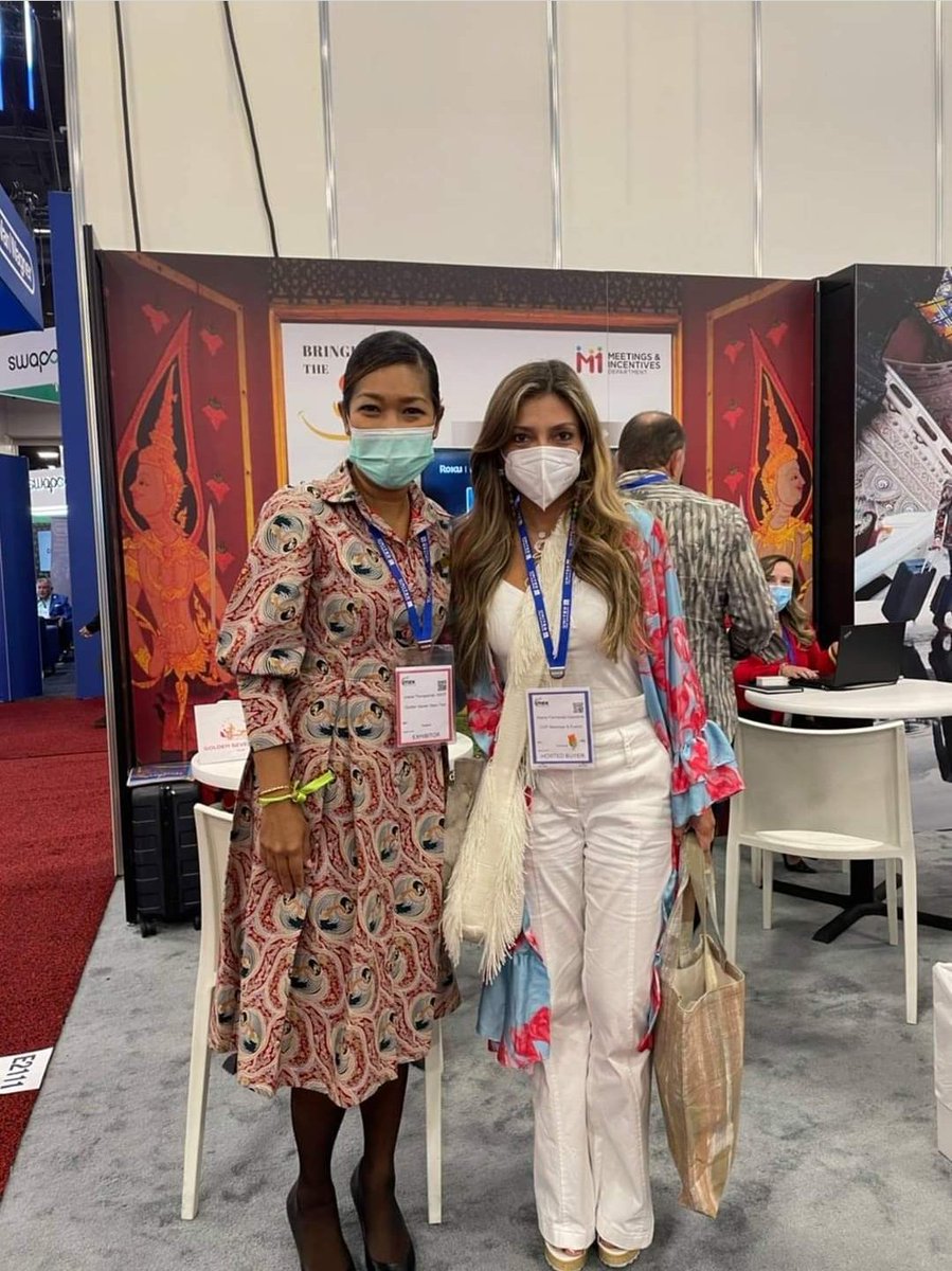 g7starstour's tweet photo. #IMEX21 November 9-11,2021  
Visit us, Golden Seven Stars Tour at Booth No. E2111 for International Imex America 2021 in Las Vegas

Bangkok  https://t.co/9ToCLJUQGu
Phuket-Samui  https://t.co/9Hx9e8xHtT
ChiangRai-ChiangMai  https://t.co/66OJIfdWdl

#Travel #Thailand #G7S #TCEB https://t.co/cNaXYmIJ3m