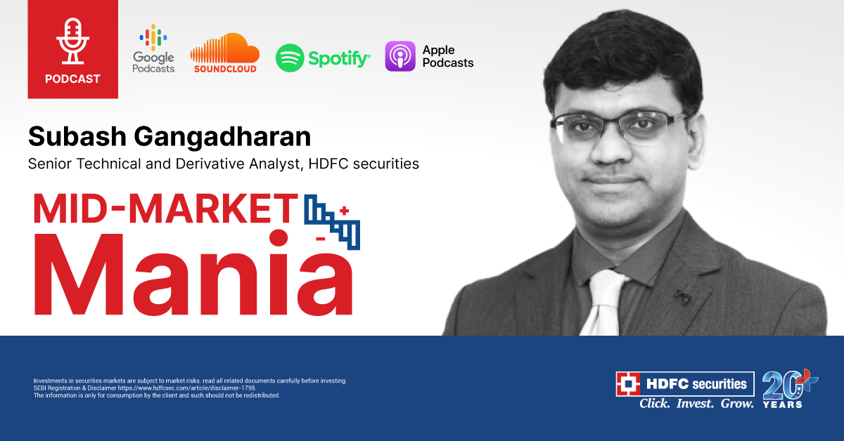 hdfcsec's tweet photo. Catch the mid-market details with Subash Gangadharan
Listen to the podcast on 
Spotify- https: https://t.co/BDHAttijL6
SoundCloud- https://t.co/WExzMzESZr
Google Podcasts: https://t.co/g4UKXx0gBH
Apple Podcasts: https://t.co/HVw8f5Pl3n
#MarketReport #MarketViewpoint #research https://t.co/0KIvdipDai