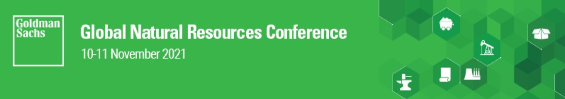 Looking forward to discuss @NorskHydroASA strategy, opportunities, and recent market developments with Jack O'Brien at <a href="/GoldmanSachs/">Goldman Sachs</a> Global Natural Resources Conference today.