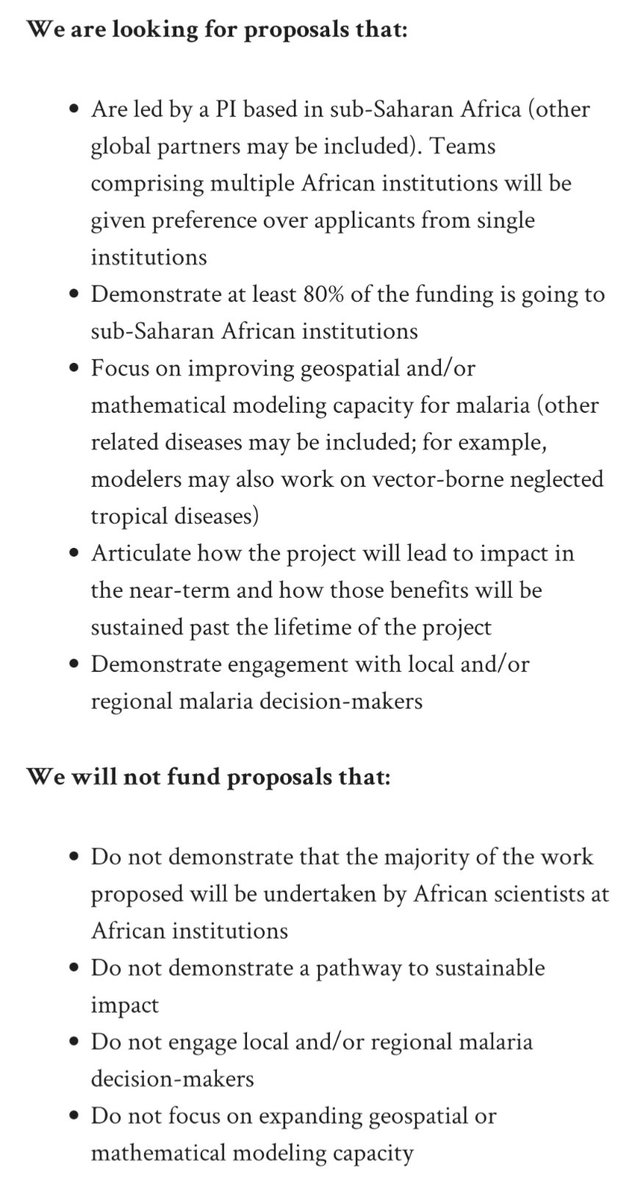 odero_joe's tweet photo. This section of the just announced BMGF malaria modelling grants is very progressive! Thanks to all the voices of Decolonise Global Health champions. Way to go for all partners supporting research in global South. https://t.co/XXQ8HrVOI6