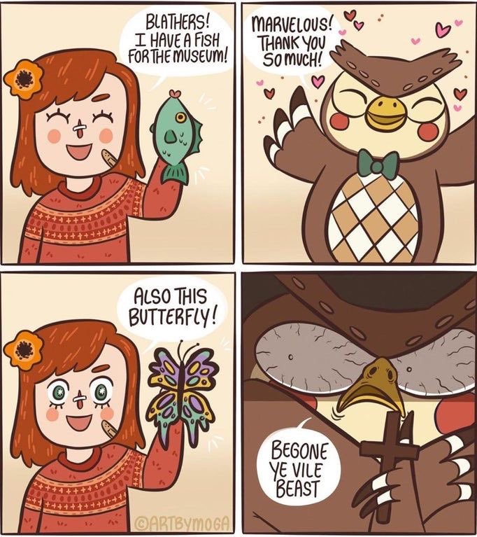 CrossingNouki's tweet photo. Mini thread du matin de meme acnh (je suis explosé de rire les gens sont trop fort) : https://t.co/zteKpu8dMj