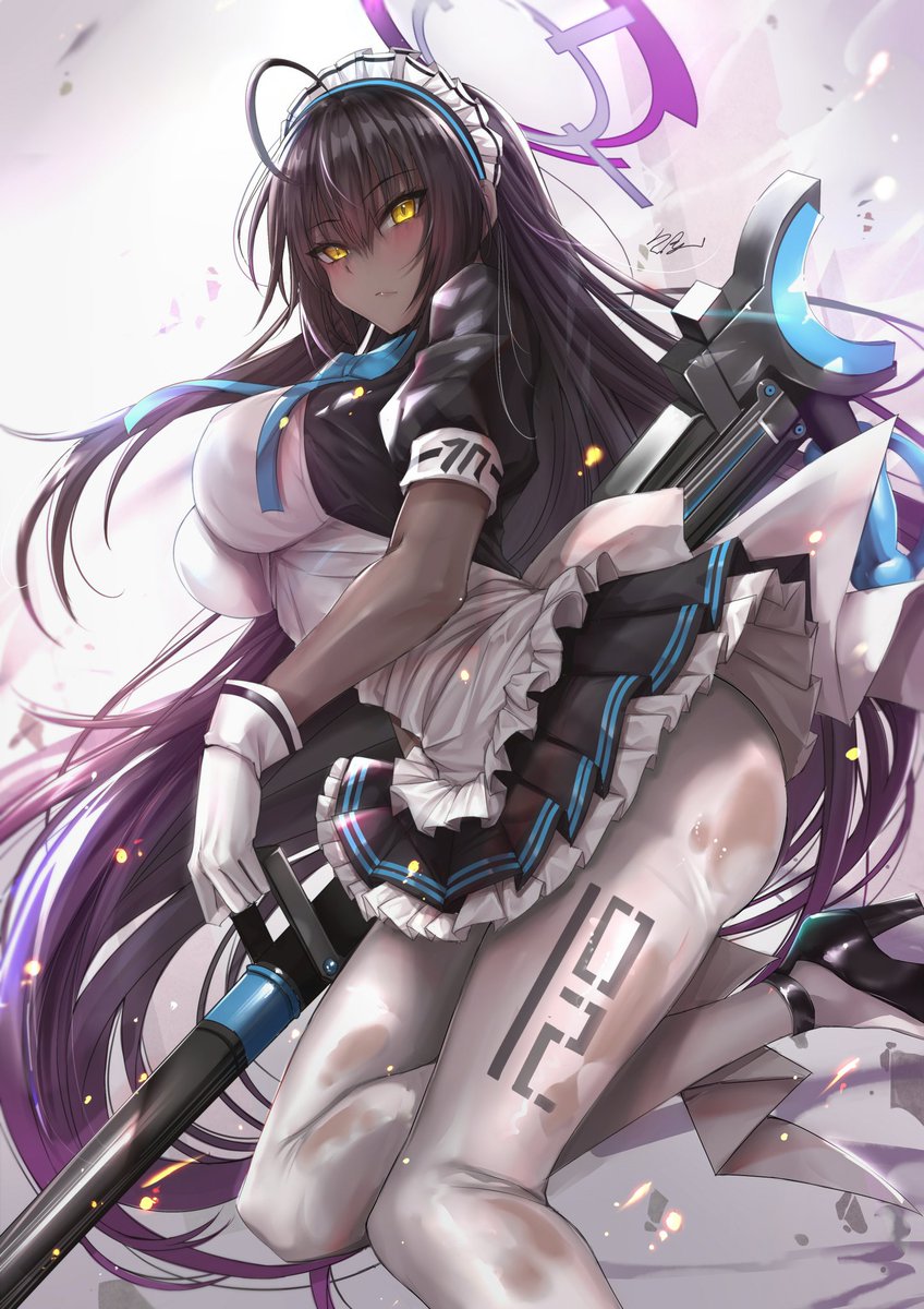 "Keep your calm and mind in the battle, don't be like my friends"

- Kakudate Karin from Blue Archive 
- Ina/Eng
- (N)SFW
- Love and RT will be lovely