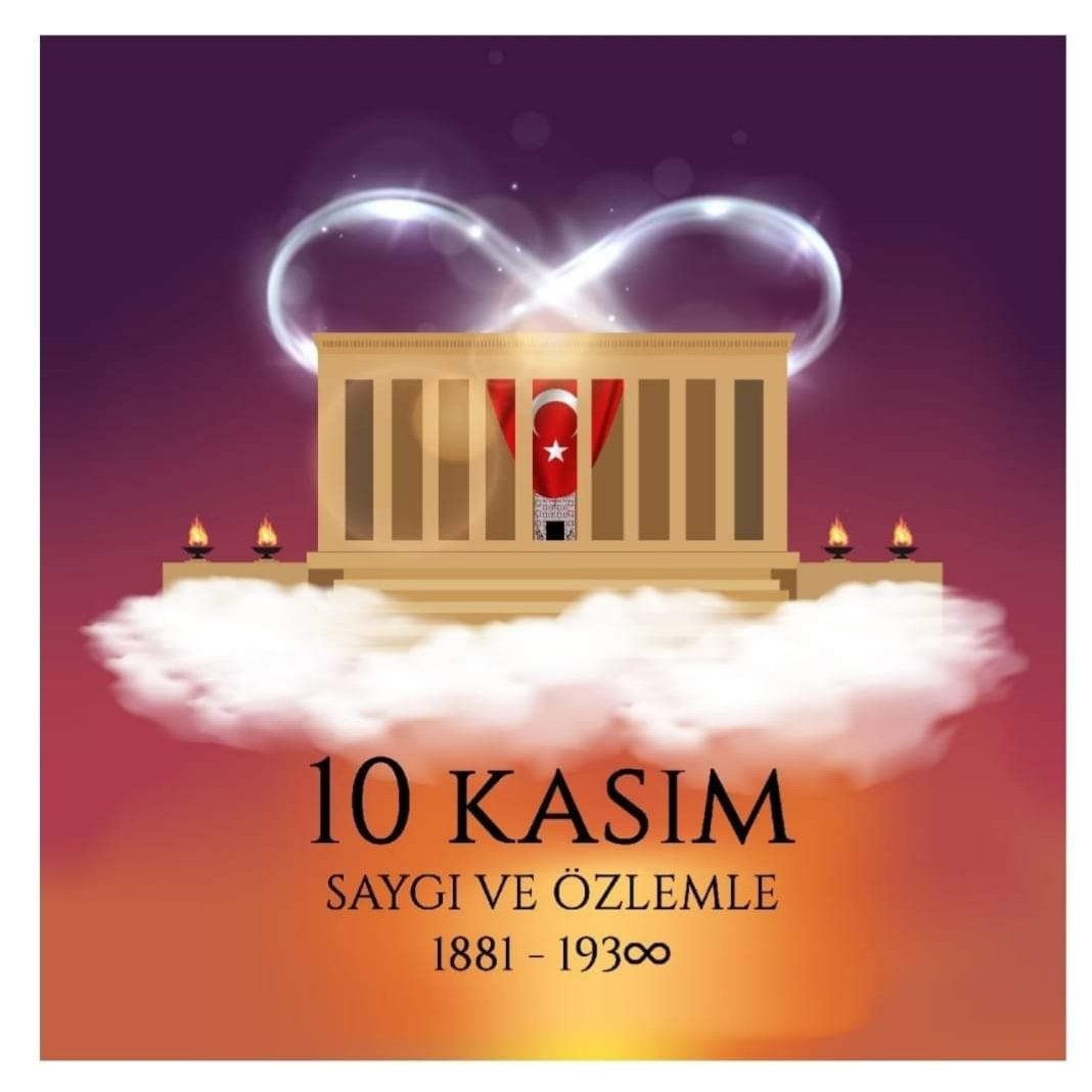 Cumhuriyetimizin kurucusu Ulu Önder Mustafa Kemal ATATÜRK'ü saygı ve özlemle anıyorum.

#10Kasım
#Atatürk
#10Kasim1938