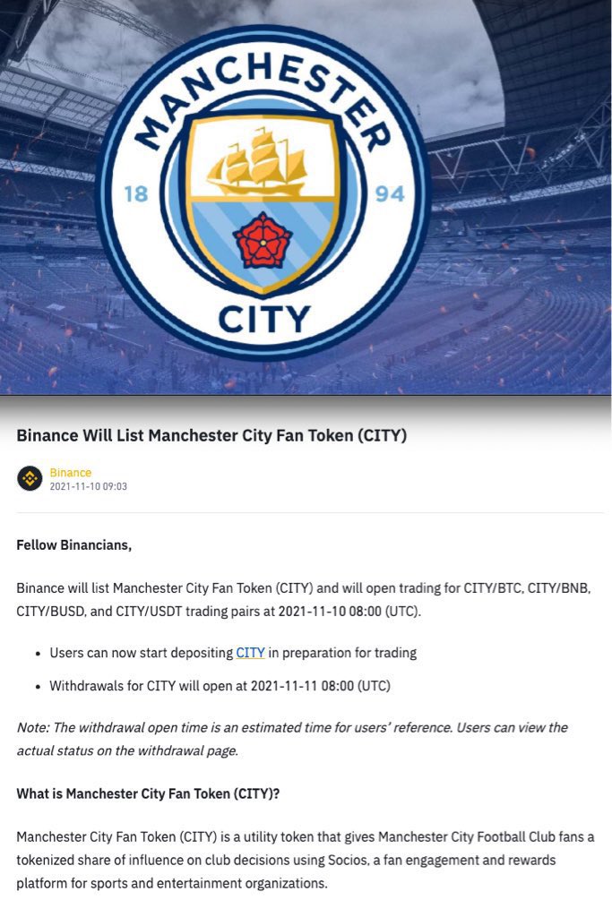 SELCUKDMKY's tweet image. #CITY #citytoken #Binance  Paribu kullananlar 11.00’de sistemi yine kitleyeceklerdir dikkat edin…