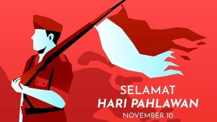 Exkumal's tweet photo. Terima kasih, Pahlawan. Perjuanganmu sangat berarti, kami selalu siap melanjutkan semangat juang tanpa kenal menyerah. Selamat Hari Pahlawan 10 November 2021. https://t.co/5YFXpiDFZH