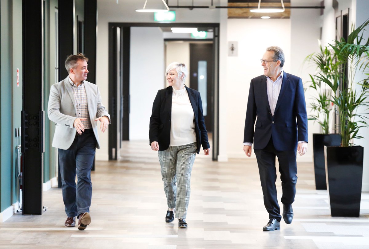 mculligan's tweet photo. A very proud day for all associated with @GECinD8 as the expanded 100,000 sq ft facility is formally opened later this morning by an Tanaiste @LeoVaradkar . The re-imagined facility is a flagship location for indigenous entrepreneurship #gecgoglobal https://t.co/vJ7Fhzd7o7