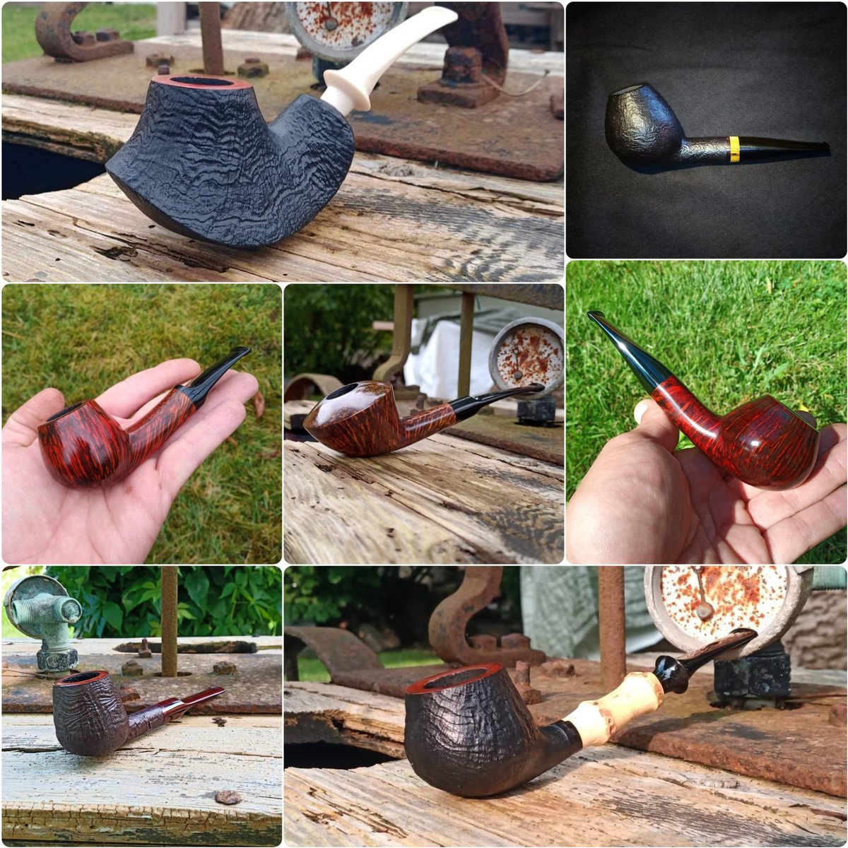BonsaiPipes's tweet photo. Some available Pipes. https://t.co/cvGUHO6lT8