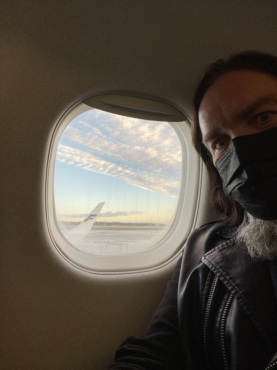 First international flight since the plague! 🇫🇮