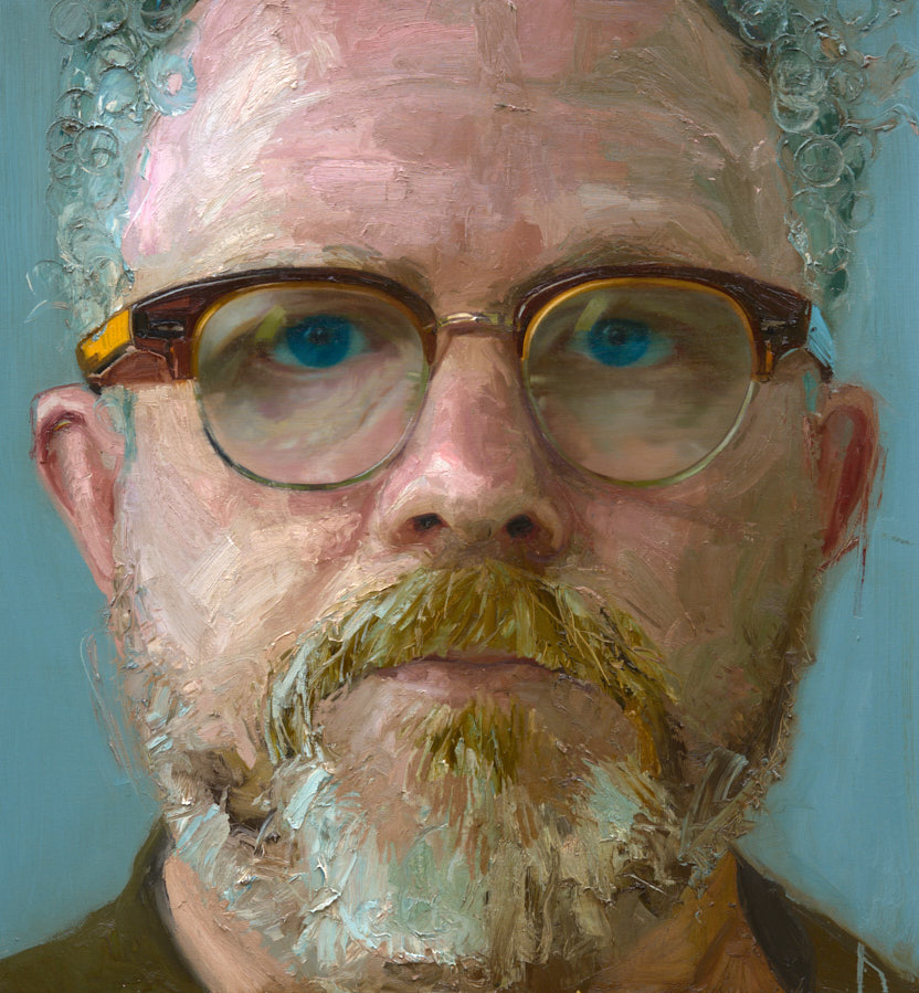 nettculture's tweet photo. Amazing portrait paintings by Irish artist Colin Davidson @colin_davidson at https://t.co/2oACNacadT "New Glasses (self-portrait)", oil on canvas, 101 x 96 cm, 2021, © Colin Davidson #art #ColinDavidson #IrishArtist #portraits https://t.co/0Zv8TLxmAn