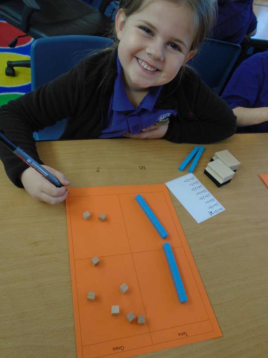 SkegInfantAcad's tweet photo. Parrot Class have enjoyed learning about the expanded column method this week. #NationalMathsWeek #Resilience #HighAspirations https://t.co/Z8KJefd3HJ