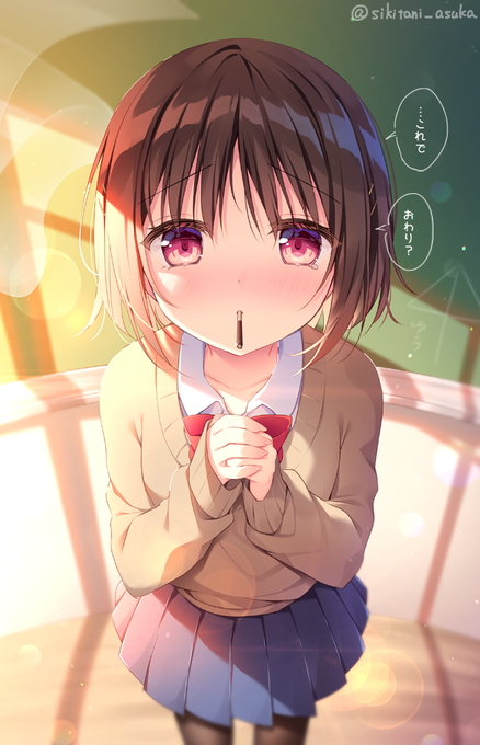 気になってるクラスの女子とポッキーゲームしたら… 