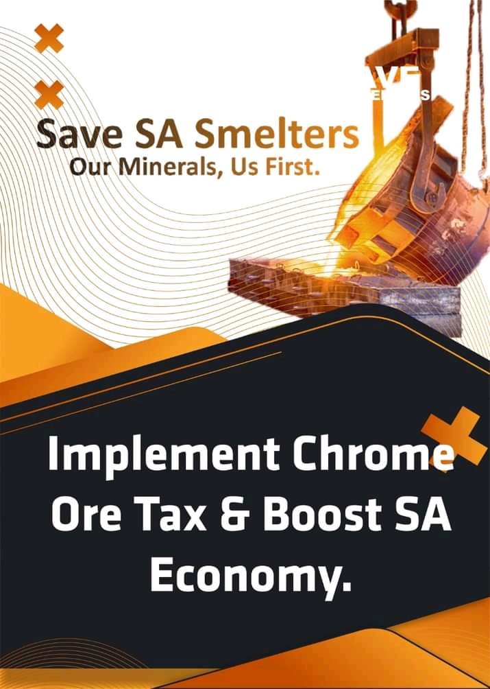 SaveSASmelters's tweet photo. Dear Minister Enoch Godongwana
As you walk through the chambers of parliament with your speech in hand, please think of the South Africans who are so eager to work. #mtbps2021 #chrometax #taxes @TreasuryRSA @PresidencyZA @DMRE_ZA @Numsa_Media @SABCNews @ewb_msv @the_dti https://t.co/1rhmbdgGjd