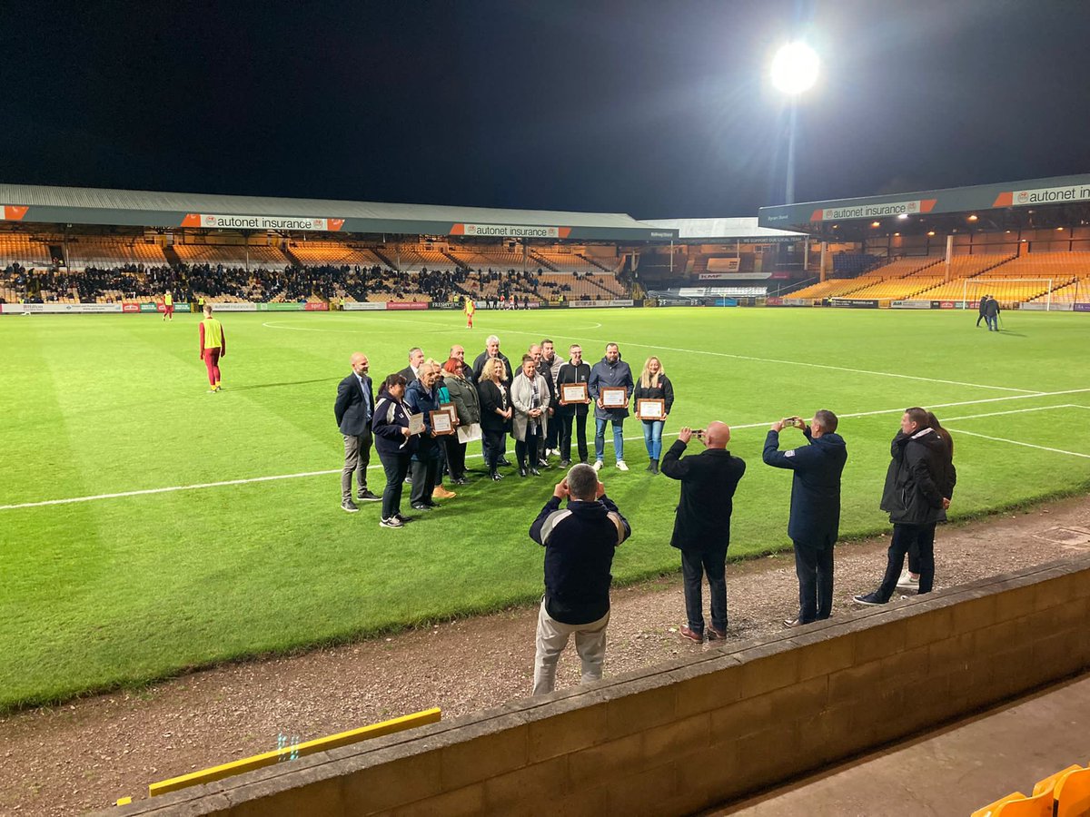 StaffordshireFA's tweet photo. AWARDS | We were delighted to welcome our 2020/21 Grassroots Football Award Winners to @OfficialPVFC last night, for a collective celebratory gathering following the presentation of awards in the summer.

Many thanks to @PVFCFoundation for coordinating a very enjoyable evening 👏 https://t.co/q4JniU41af